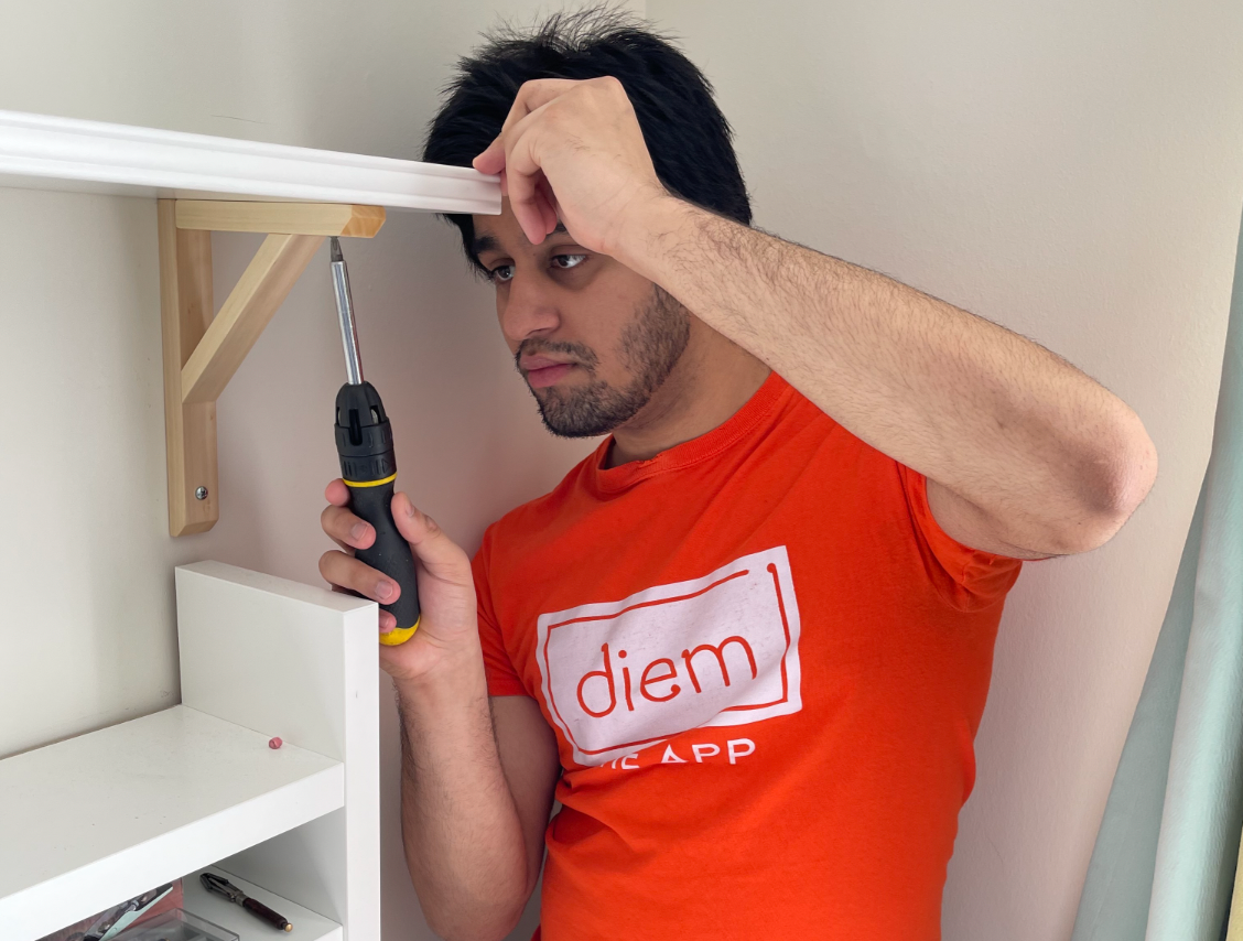 SHELF INSTALLATION Diem Home Services
